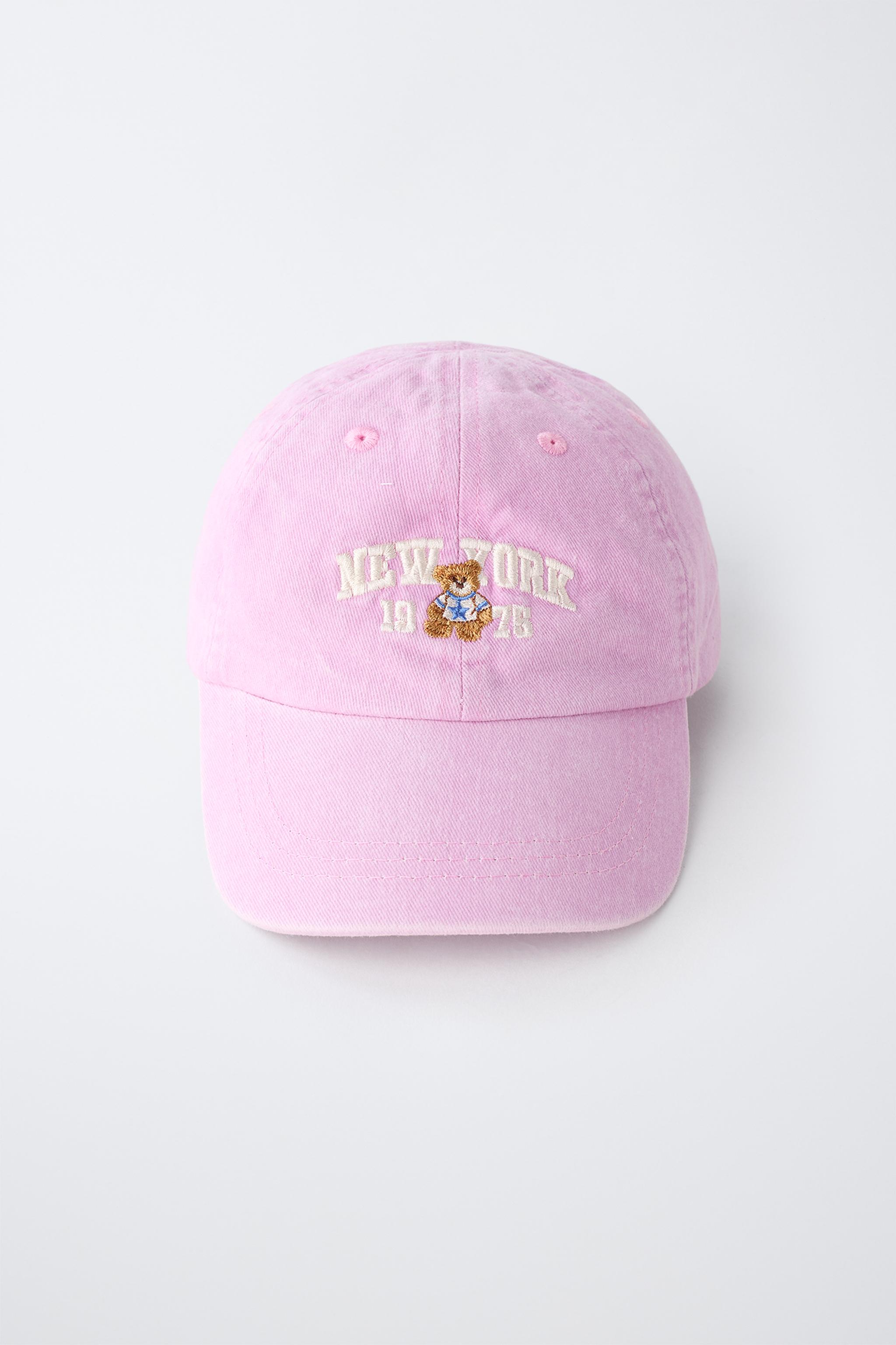 BEAR EMBROIDERY CAP